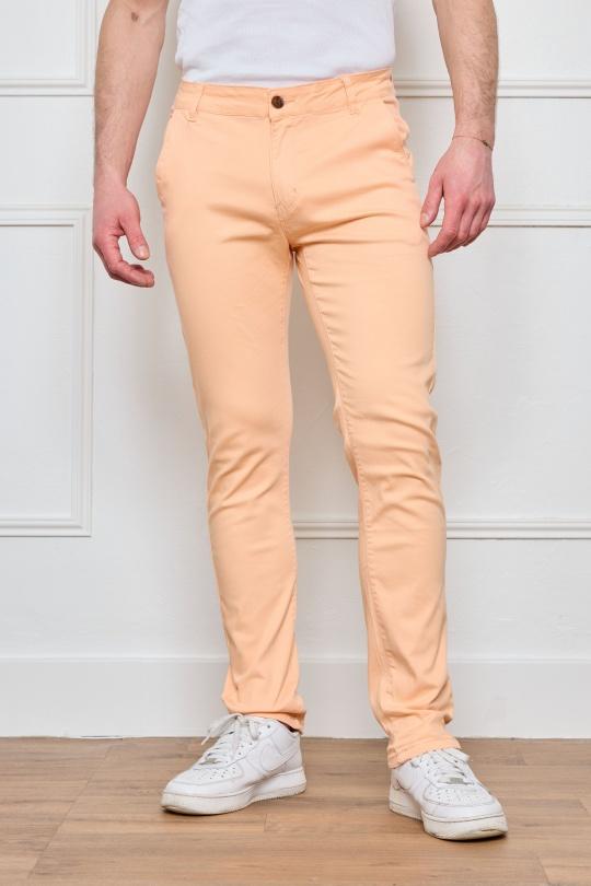 Pantalons Homme Abricot OMNIMEN D070 Efashion Paris