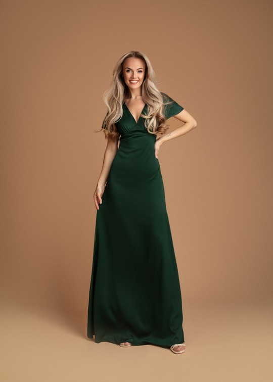 Robes longues Femme Marron Eva & Lola HM2504 Efashion Paris