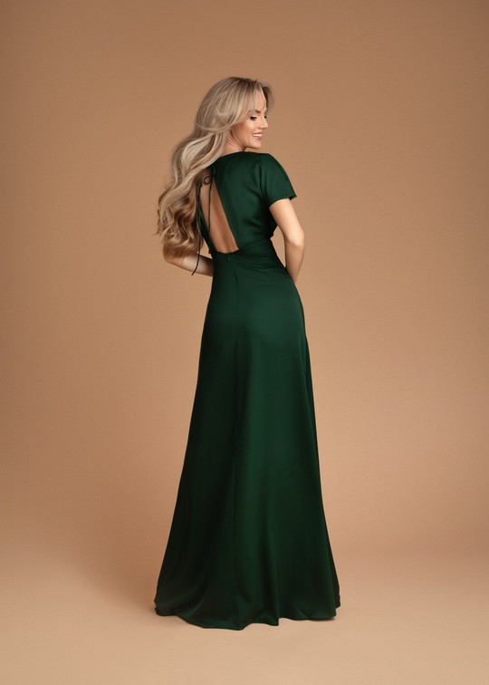 Robes longues Femme Marron Eva & Lola HM2504 Efashion Paris