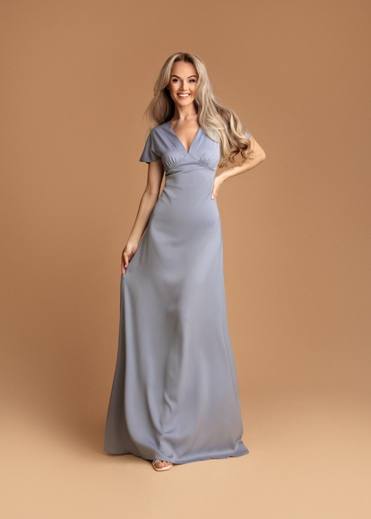 Robes longues Femme Marron Eva & Lola HM2504 Efashion Paris