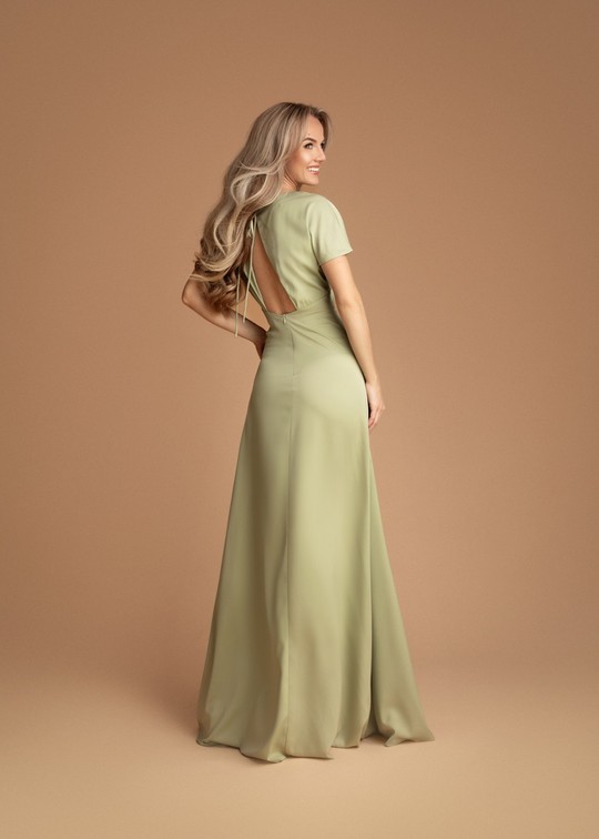 Robes longues Femme Marron Eva & Lola HM2504 Efashion Paris