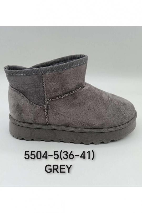Ankle boots Shoes Grey COCO PERLA 5504 Efashion Paris