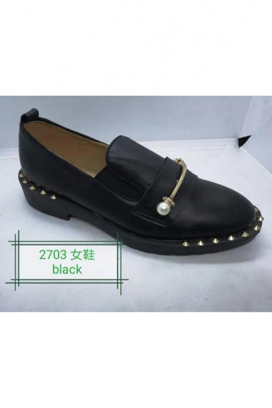 Mocassins Chaussures Noir COCO PERLA 2703 Efashion Paris