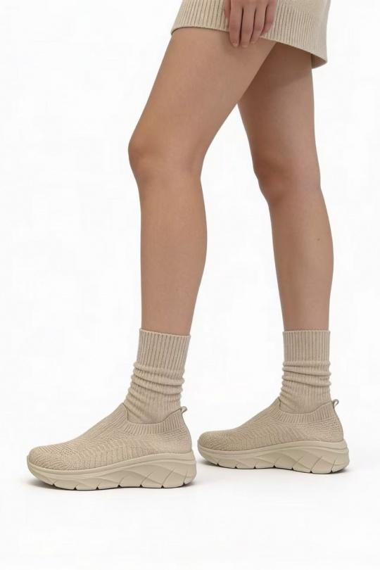 Baskets Chaussures Blanc COCO PERLA 5511 Efashion Paris