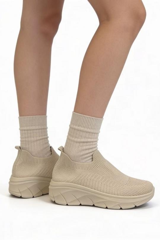 Baskets Chaussures Blanc COCO PERLA 5511 Efashion Paris