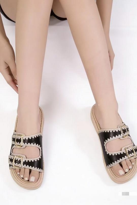 Sandales Chaussures Rose COCO PERLA 3588 Efashion Paris