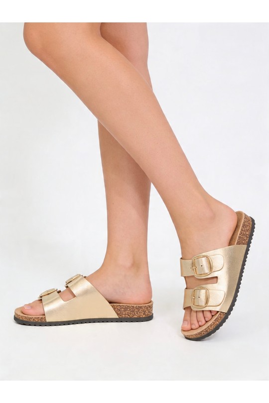 Sandales Chaussures Doré COCO PERLA 3582 Efashion Paris