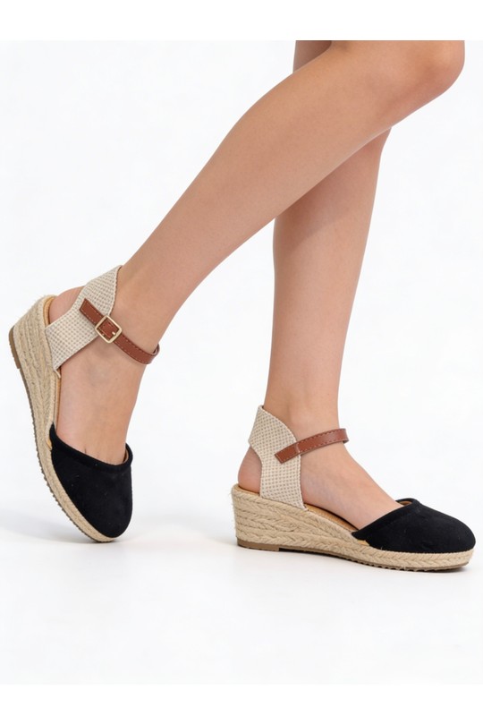 Compensées Chaussures Kaki COCO PERLA 3493 Efashion Paris