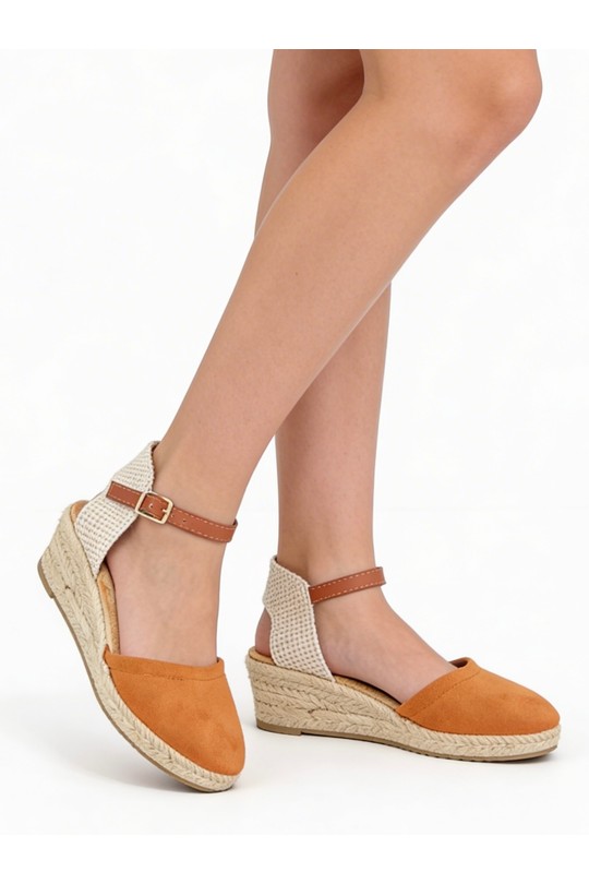 Compensées Chaussures Kaki COCO PERLA 3493 Efashion Paris