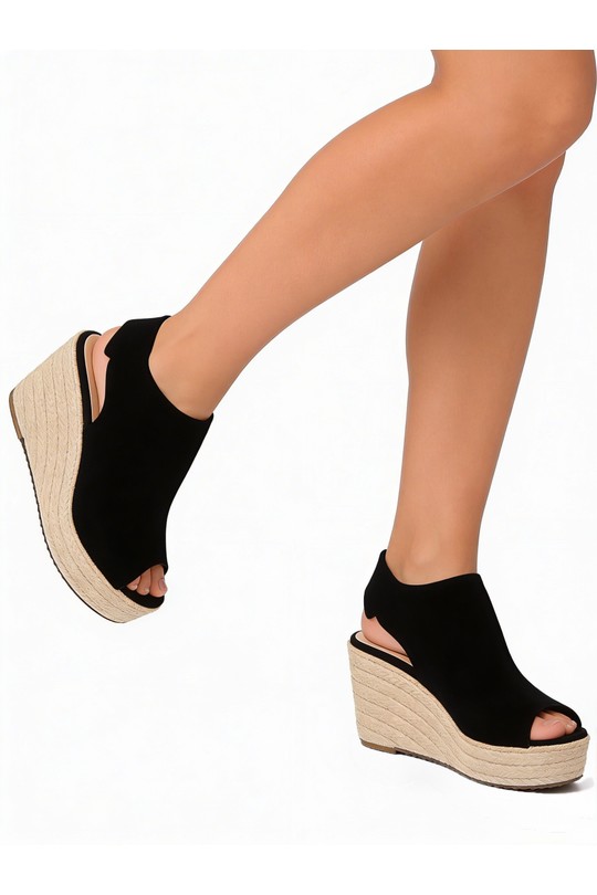 Compensées Chaussures Blanc COCO PERLA 3556 Efashion Paris