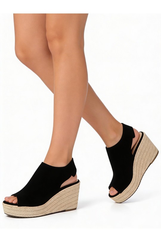 Compensées Chaussures Blanc COCO PERLA 3556 Efashion Paris