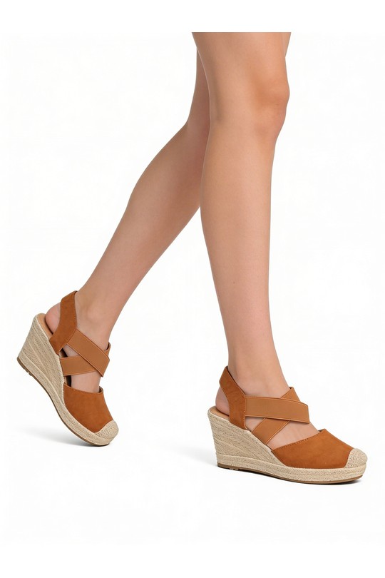 Compensées Chaussures Camel COCO PERLA 3551 Efashion Paris
