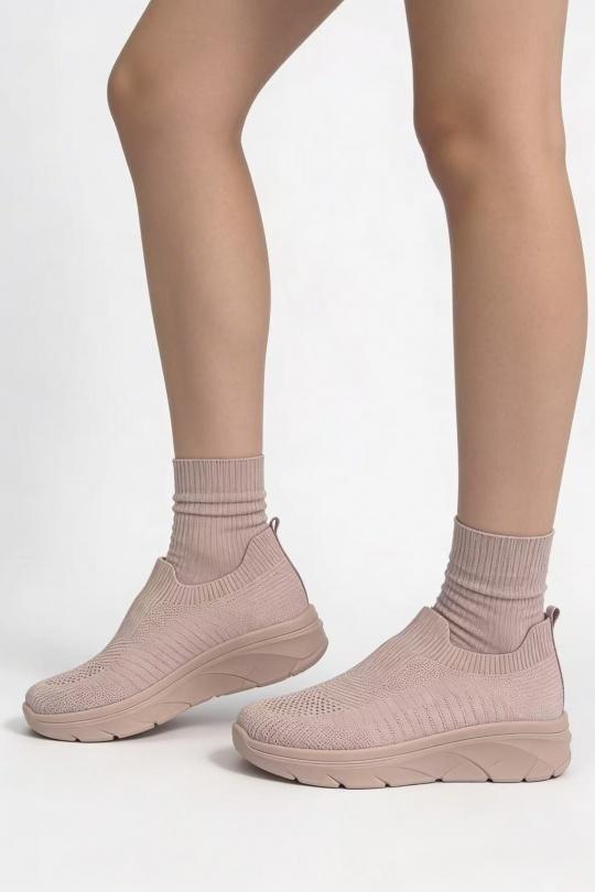 Baskets Chaussures Blanc COCO PERLA 5511 Efashion Paris