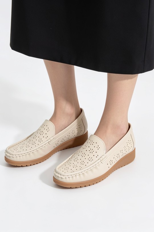 Mocassins Chaussures Noir COCO PERLA 3712 Efashion Paris