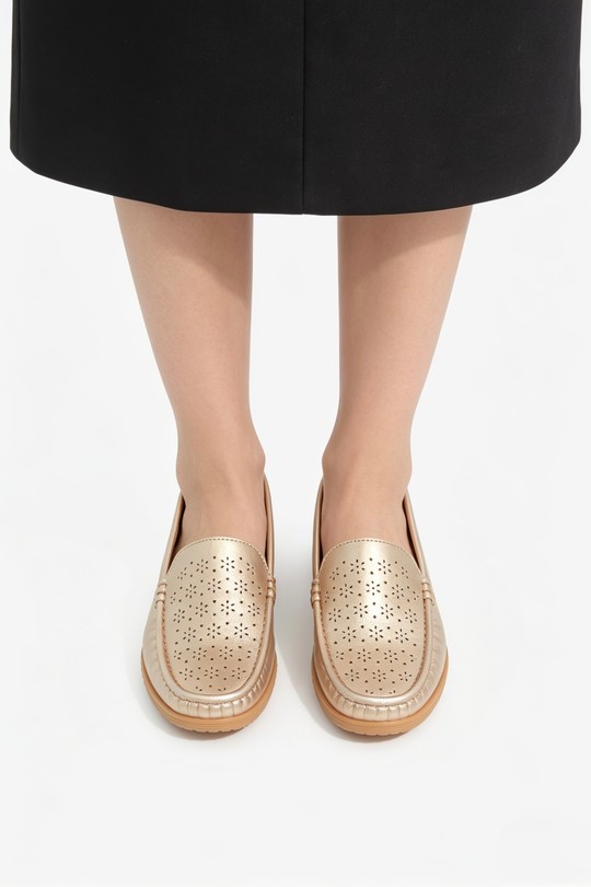 Mocassins Chaussures Noir COCO PERLA 3712 Efashion Paris