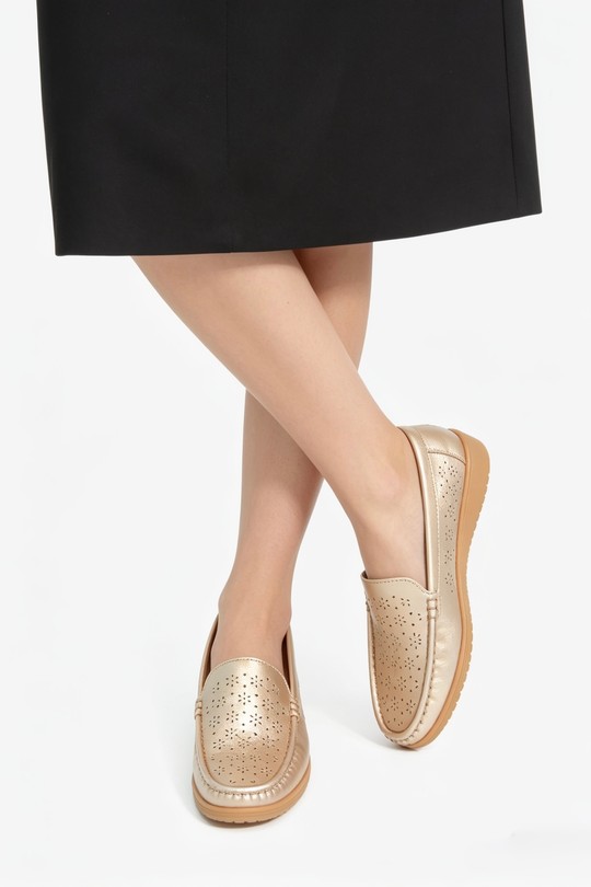 Mocassins Chaussures Noir COCO PERLA 3712 Efashion Paris