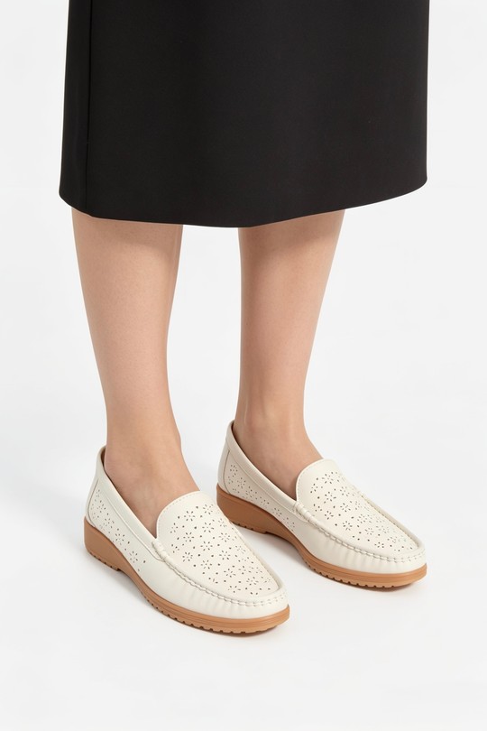 Mocassins Chaussures Noir COCO PERLA 3712 Efashion Paris