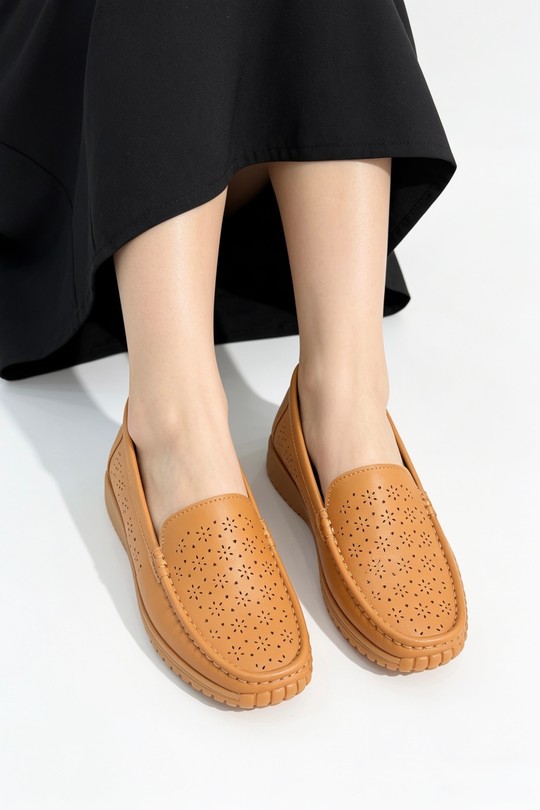 Mocassins Chaussures Noir COCO PERLA 3712 Efashion Paris