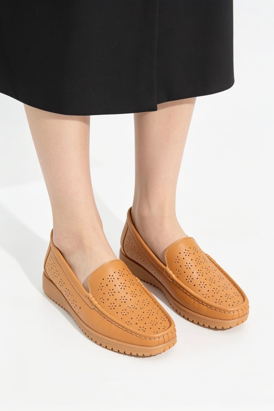 Mocassins Chaussures Noir COCO PERLA 3712 Efashion Paris