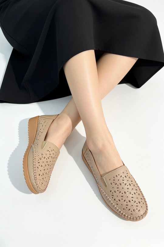 Mocassins Chaussures Noir COCO PERLA 3710 Efashion Paris
