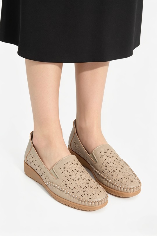 Mocassins Chaussures Noir COCO PERLA 3710 Efashion Paris