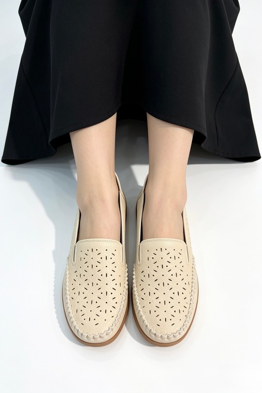 Mocassins Chaussures Noir COCO PERLA 3710 Efashion Paris