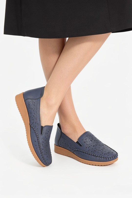 Mocassins Chaussures Noir COCO PERLA 3710 Efashion Paris