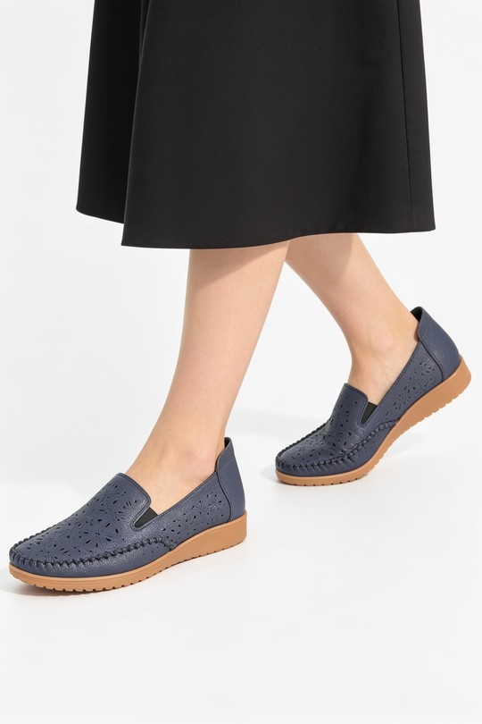 Mocassins Chaussures Noir COCO PERLA 3710 Efashion Paris