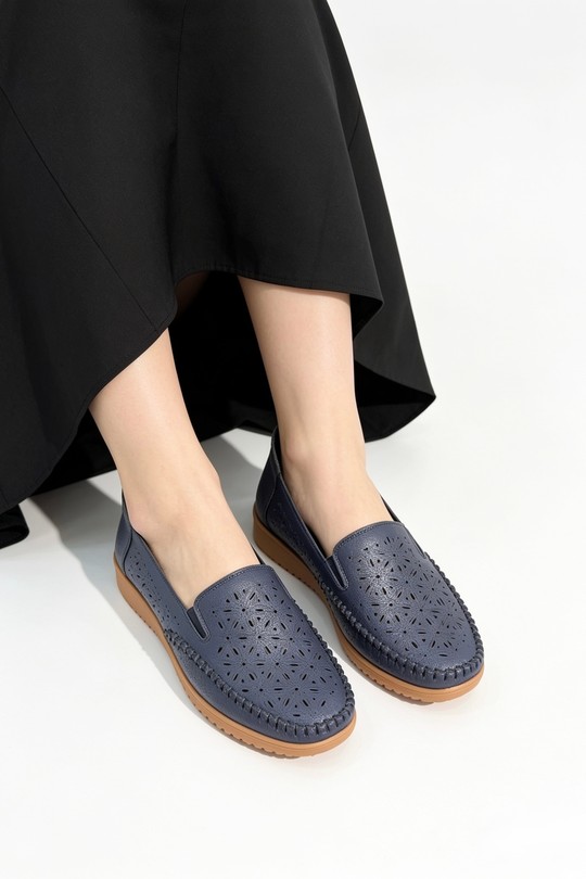 Mocassins Chaussures Noir COCO PERLA 3710 Efashion Paris