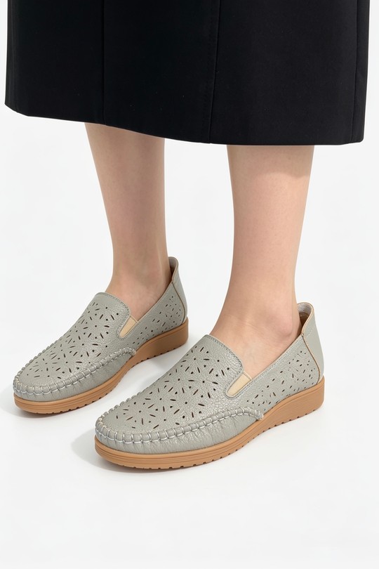 Mocassins Chaussures Noir COCO PERLA 3710 Efashion Paris