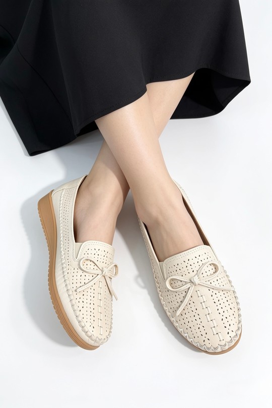 Mocassins Chaussures Noir COCO PERLA 3714 Efashion Paris