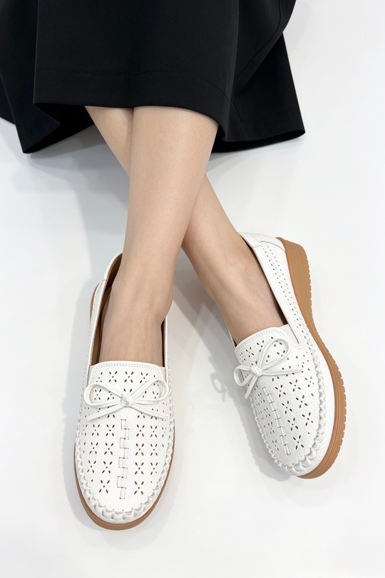Mocassins Chaussures Noir COCO PERLA 3714 Efashion Paris