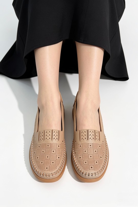 Mocassins Chaussures Noir COCO PERLA 3709 Efashion Paris