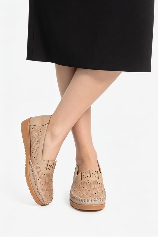 Mocassins Chaussures Noir COCO PERLA 3709 Efashion Paris
