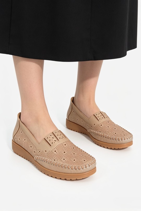 Mocassins Chaussures Noir COCO PERLA 3709 Efashion Paris