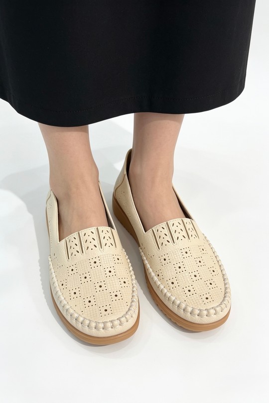 Mocassins Chaussures Noir COCO PERLA 3709 Efashion Paris