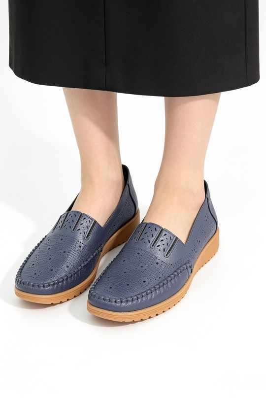 Mocassins Chaussures Noir COCO PERLA 3709 Efashion Paris