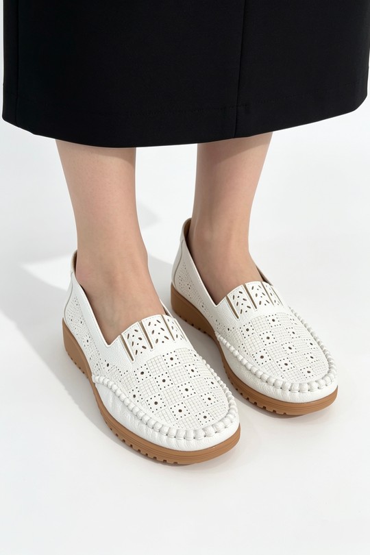 Mocassins Chaussures Noir COCO PERLA 3709 Efashion Paris