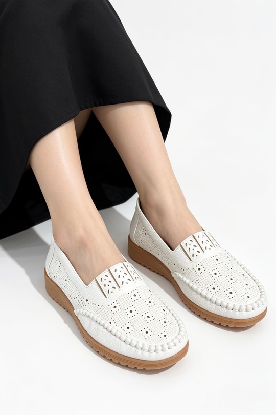 Mocassins Chaussures Noir COCO PERLA 3709 Efashion Paris