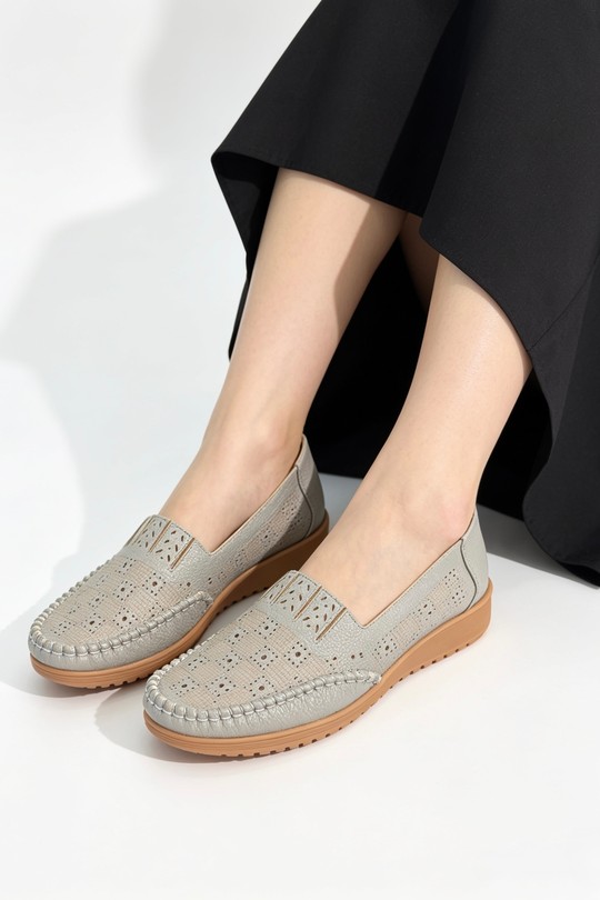 Mocassins Chaussures Noir COCO PERLA 3709 Efashion Paris
