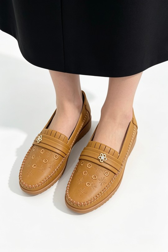 Mocassins Chaussures Noir COCO PERLA 3707 Efashion Paris