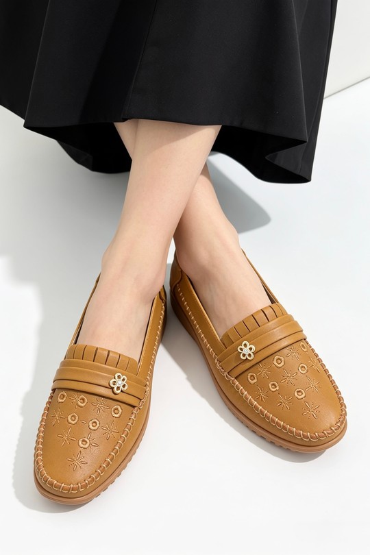 Mocassins Chaussures Noir COCO PERLA 3707 Efashion Paris