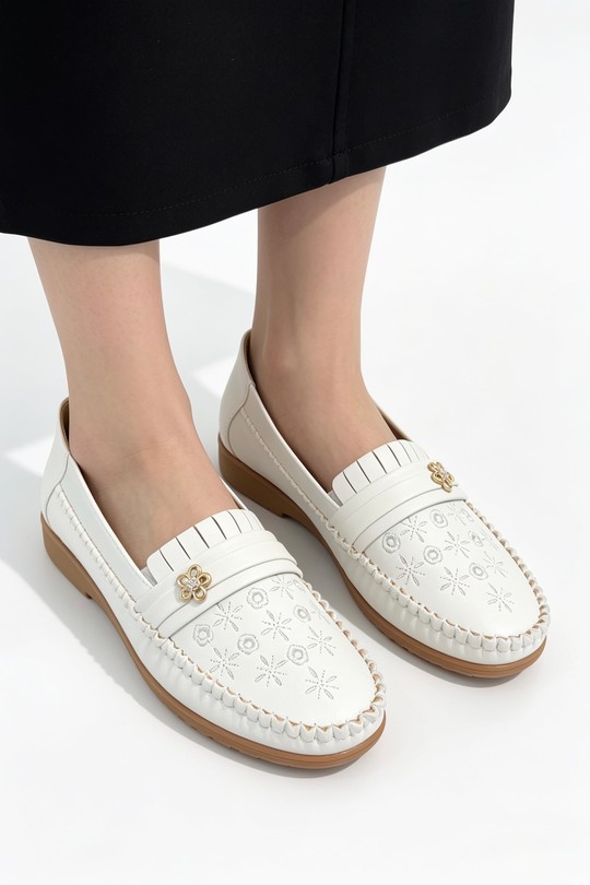 Mocassins Chaussures Noir COCO PERLA 3707 Efashion Paris