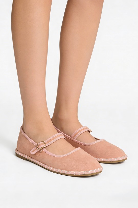 Ballerines Chaussures Kaki COCO PERLA 3763 Efashion Paris
