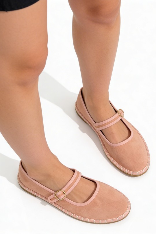 Ballerines Chaussures Kaki COCO PERLA 3763 Efashion Paris