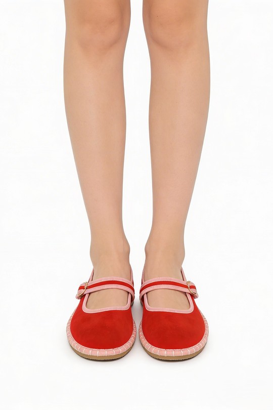 Ballerines Chaussures Kaki COCO PERLA 3763 Efashion Paris
