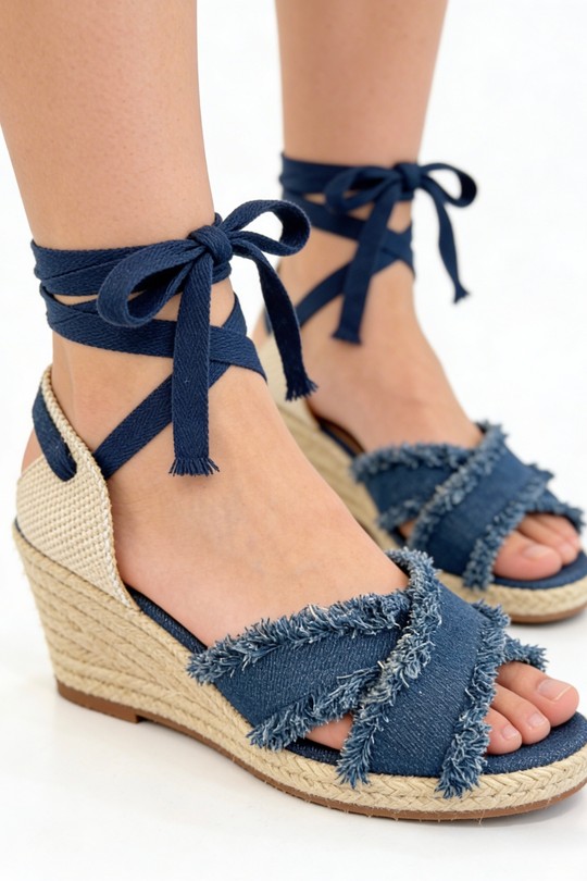 Compensées Chaussures Noir COCO PERLA 3507 Efashion Paris