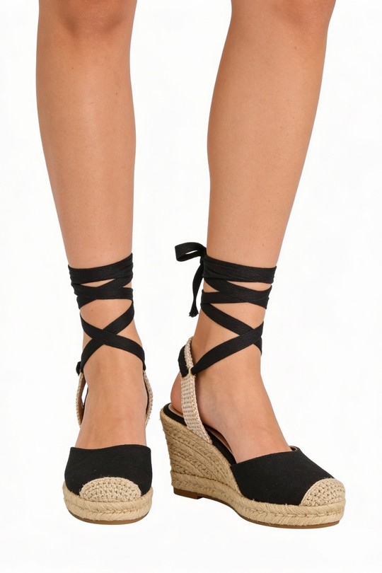 Compensées Chaussures Bleu COCO PERLA 3550 Efashion Paris
