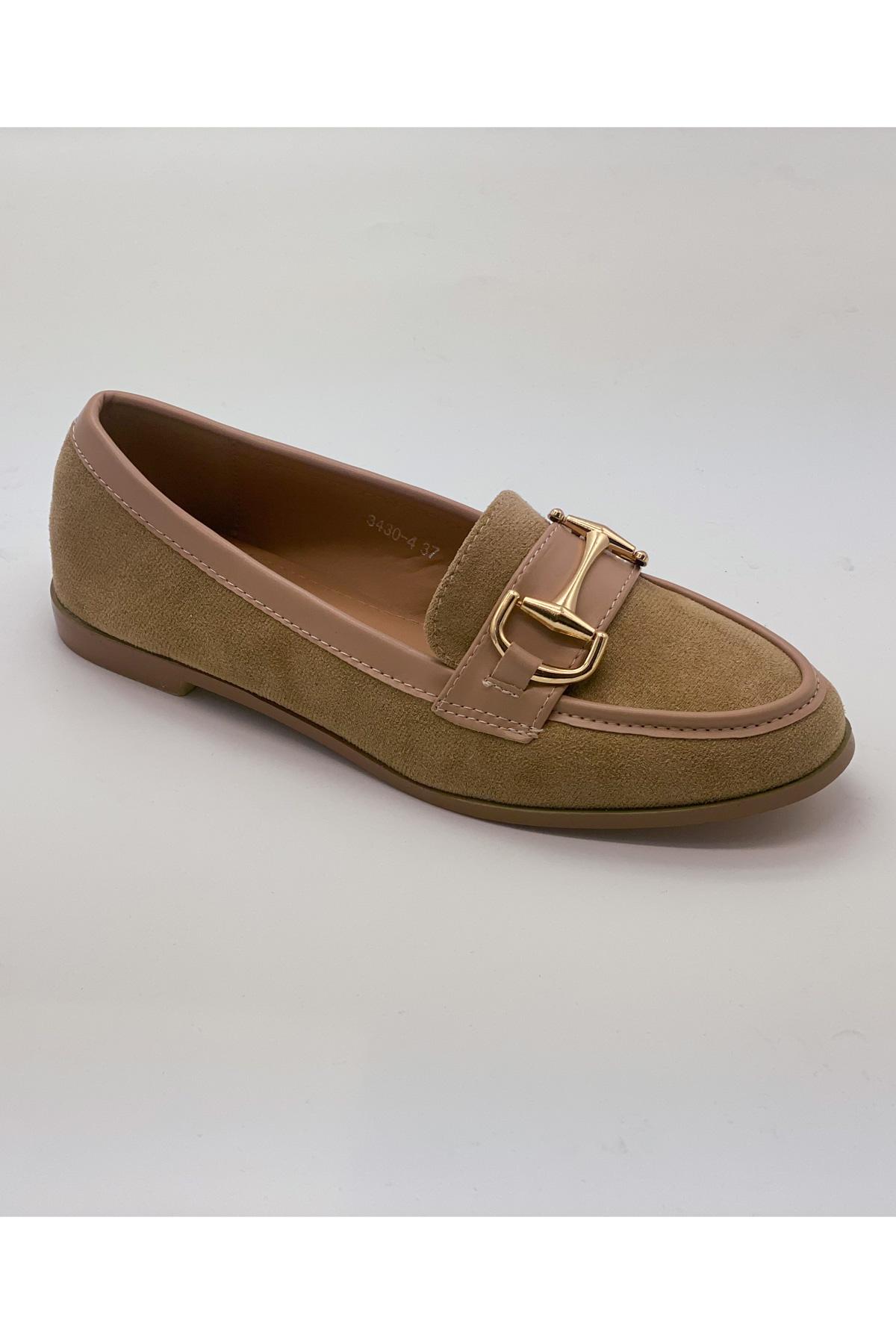 Mocasines Zapatos Khaki COCO PERLA 3430 #c Efashion Paris