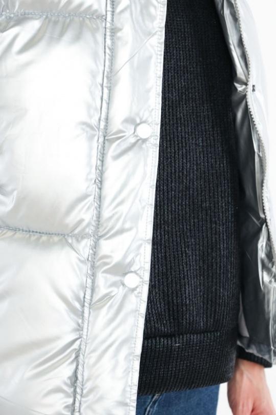 Doudounes Femme Argent Melya Melody 81219 Efashion Paris